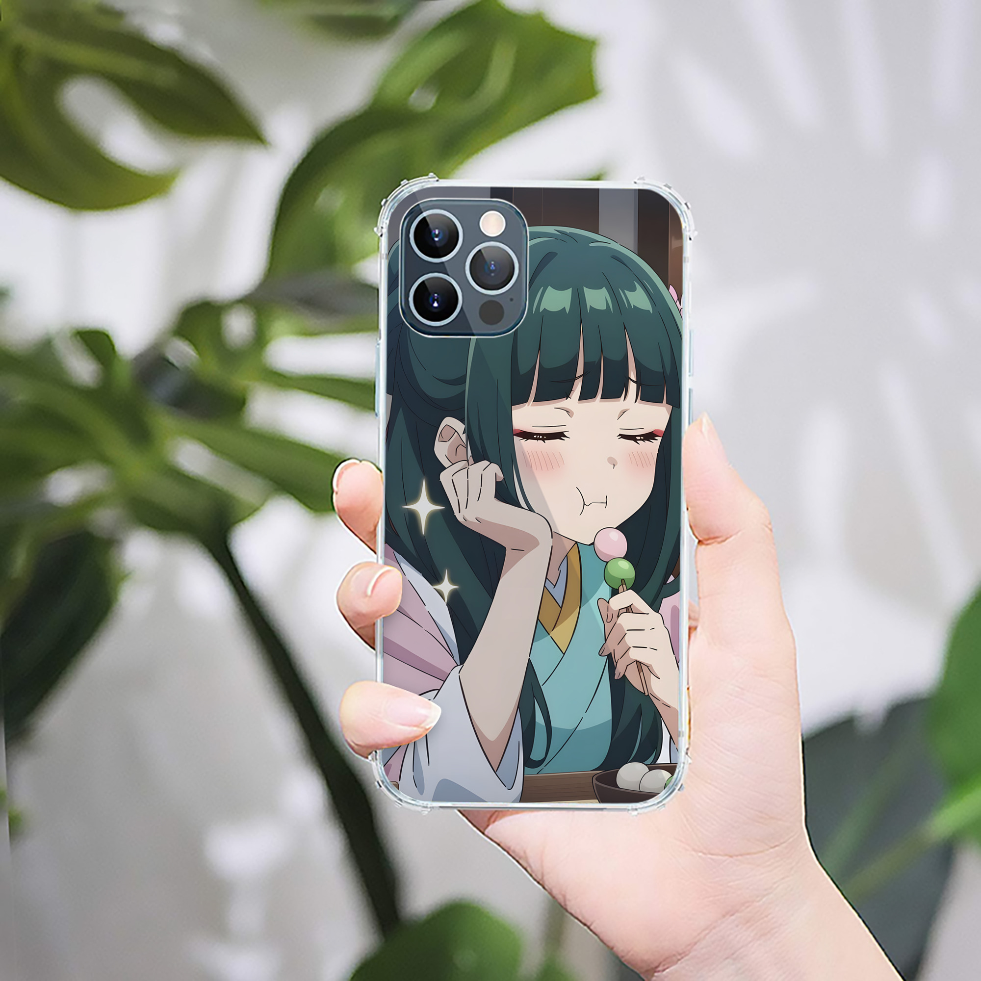 （画像用） 薬屋のひとりごと The Apothecary Diaries 【iPhone 12シリーズ対応】透明スマホケース（クリアソフトケース）